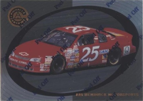 1997 Pinnacle Certified - Ricky Craven #59