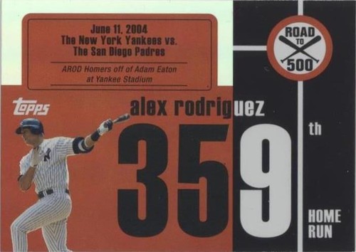 2007 Topps - Alex Rodriguez #ARHR359
