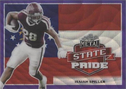 2022 Leaf Draft Isaiah Spiller #SP-IS1