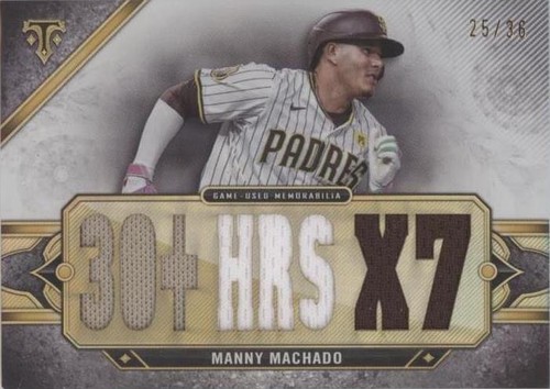 2024 Topps Triple Threads - Manny Machado #TTR-MM3