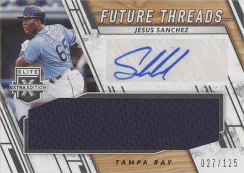2019 Panini Elite Extra Edition - Jesus Sanchez #FTS-JS