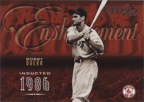 2003 Donruss Studio - Bobby Doerr #E-28
