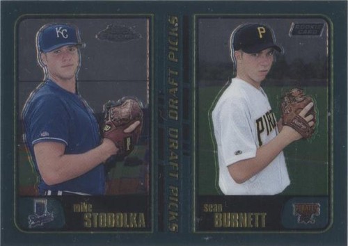 2001 Topps Chrome - Mike Stodolka Sean Burnett #284