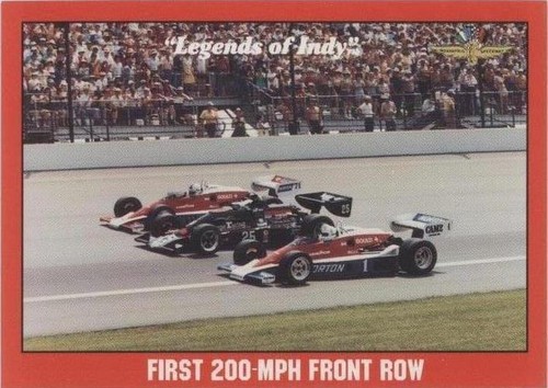1992 Collegiate Collection Legends of Indy - Danny Ongais Rick Mears Tom Sneva #84