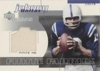 2004 Upper Deck Finite HG Johnny Unitas #FF-JU