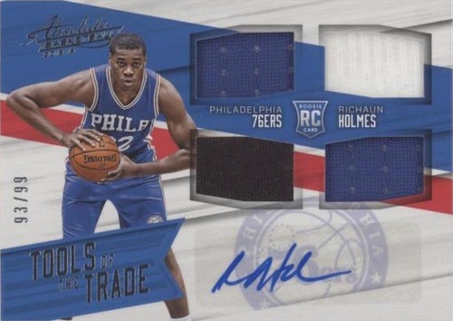 2015-16 Panini Absolute - Richaun Holmes #TTM-RH