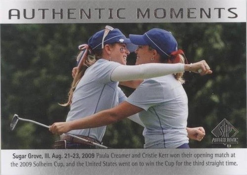 2014 SP Authentic - Cristie Kerr Paula Creamer #74