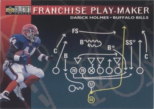 1996 Upper Deck Collector's Choice Update Darick Holmes #U62