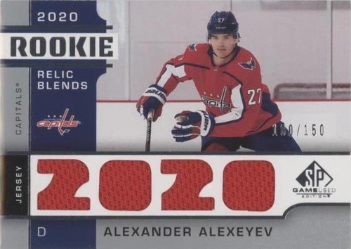 2020-21 Upper Deck SP Game Used - Alexander Alexeyev #RB-AA