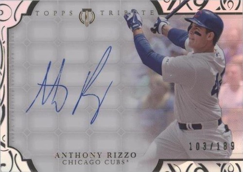 2015 Topps Tribute - Anthony Rizzo #TA-AR