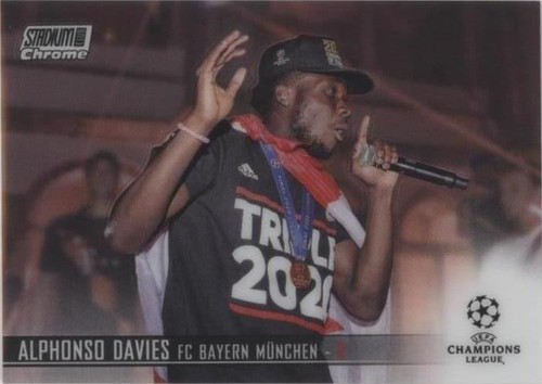 2020-21 Topps Stadium Club Chrome UCL Alphonso Davies #97