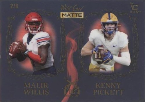 2022 Wild Card MATTE Kenny Pickett Malik Willis #DG-6