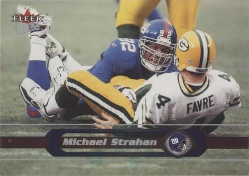 2002 Fleer Ultra Michael Strahan #89