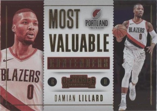 2017-18 Panini Contenders - Damian Lillard #9