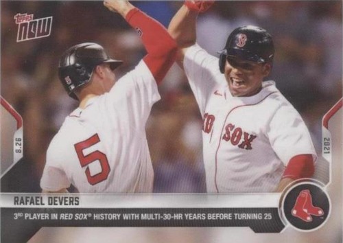 2021 Topps Now - Rafael Devers #712