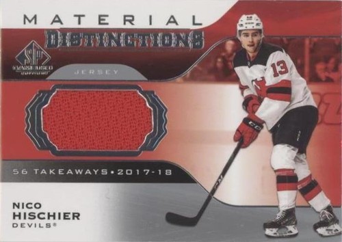 2020-21 Upper Deck SP Game Used - Nico Hischier #DM-NH