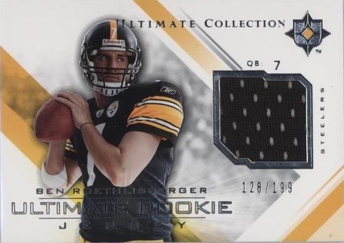 2004 Upper Deck Ultimate Collection Ben Roethlisberger #URJ-BR