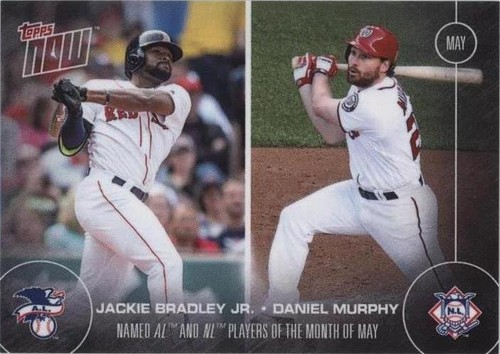 2016 Topps Now - Daniel Murphy Jackie Bradley Jr. #121