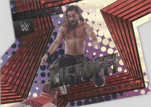 2022 Panini Impeccable WWE Stainless Stars Auto Blue #2 Seth