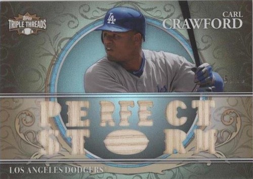 2013 Topps Triple Threads - Carl Crawford #TTR-CC2