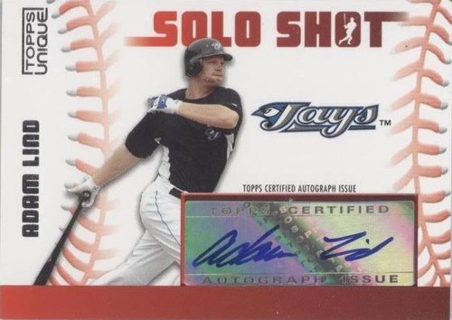 2009 Topps Unique - Adam Lind #SSA-AL