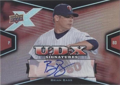 2008 Upper Deck X - Brian Bass #BB