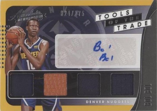 2019-20 Panini Absolute Memorabilia - Bol Bol #TT4-BOL