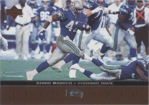 1996 Upper Deck Chris Warren #TT58