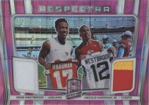 2020 Panini Spectra Dede Westbrook Mecole Hardman Jr. #25