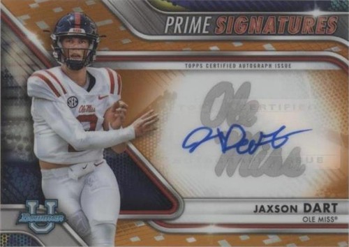 2022 Bowman University Chrome Jaxson Dart #PCS-JD