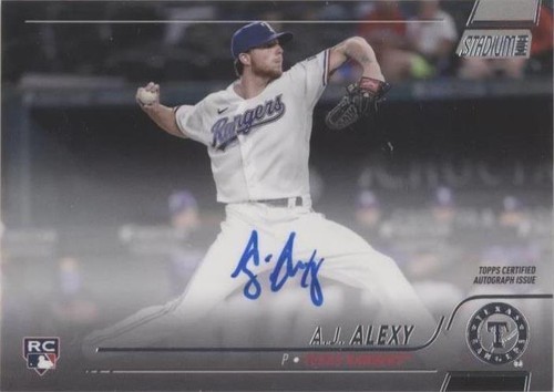 2022 Topps Stadium Club - A.J. Alexy #SCBA-AJA