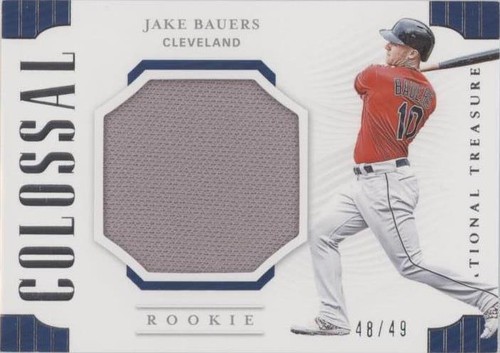 2019 Panini National Treasures - Jake Bauers #RCM-JB