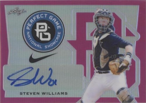 2016 Leaf Perfect Game National Showcase - Steven Williams #BA-SW1