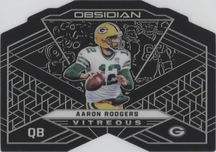 2019 Panini Obsidian Aaron Rodgers #V-12