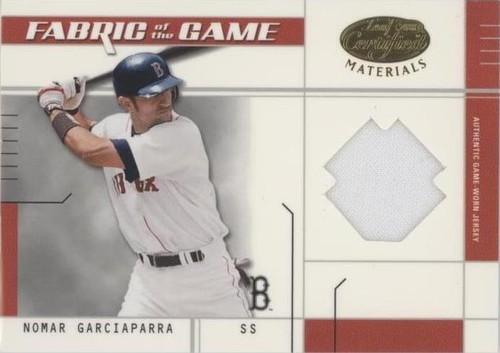2003 Leaf Certified Materials - Nomar Garciaparra #FG-25