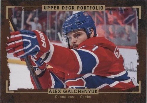 2015-16 Upper Deck Portfolio - Alex Galchenyuk #162