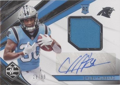 2021 Panini Limited Chuba Hubbard #125