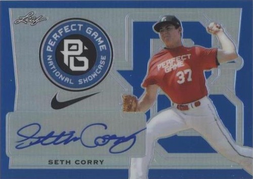 2016 Leaf Perfect Game National Showcase - Seth Corry #BA-SC1
