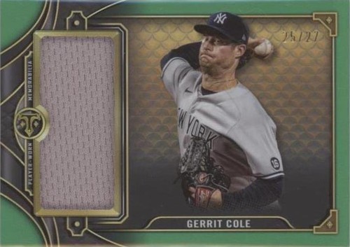 2022 Topps Triple Threads - Gerrit Cole #SJR2-GC2