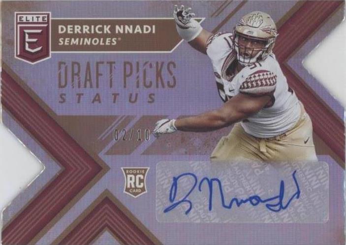 2018 Panini Elite Draft Picks Derrick Nnadi #202