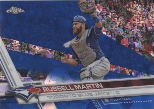 2017 Topps Chrome Sapphire Edition - Russell Martin #576
