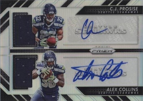 2016 Panini Prizm Alex Collins C.J. Prosise #PP-CA