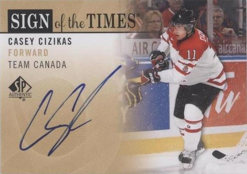 2012-13 SP Authentic - Casey Cizikas #SOT-CC