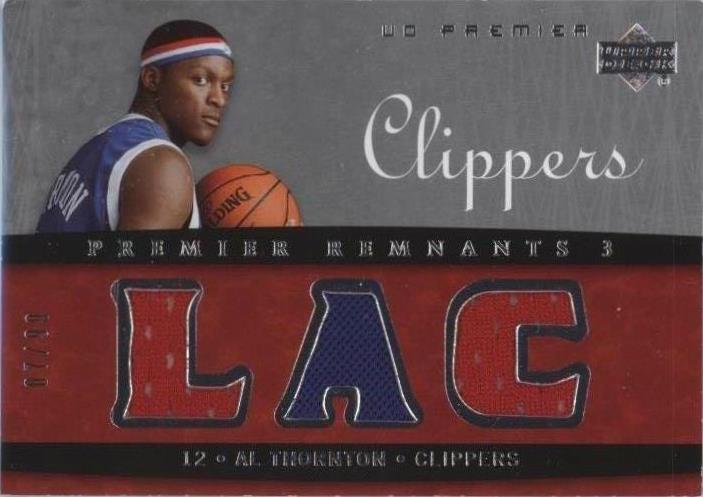 2007-08 UD Premier - Al Thornton #PR1-AT