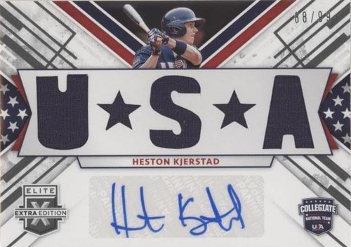 2019 Panini Elite Extra Edition - Heston Kjerstad #USMS-HK