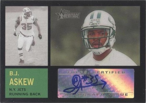 2005 Topps Heritage B.J. Askew #ROA-BA