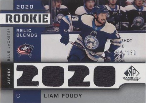 2020-21 Upper Deck SP Game Used - Liam Foudy #RB-LF