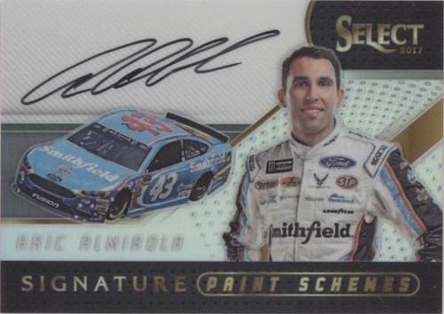 2017 Panini Select - Aric Almirola #SPS-AA