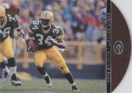 1996 Upper Deck Edgar Bennett #TT20