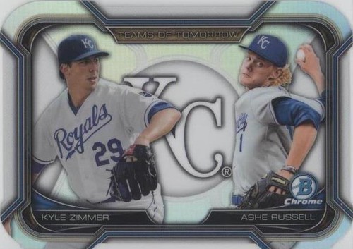 2015 Bowman Draft - Ashe Russell Kyle Zimmer #TDC-19